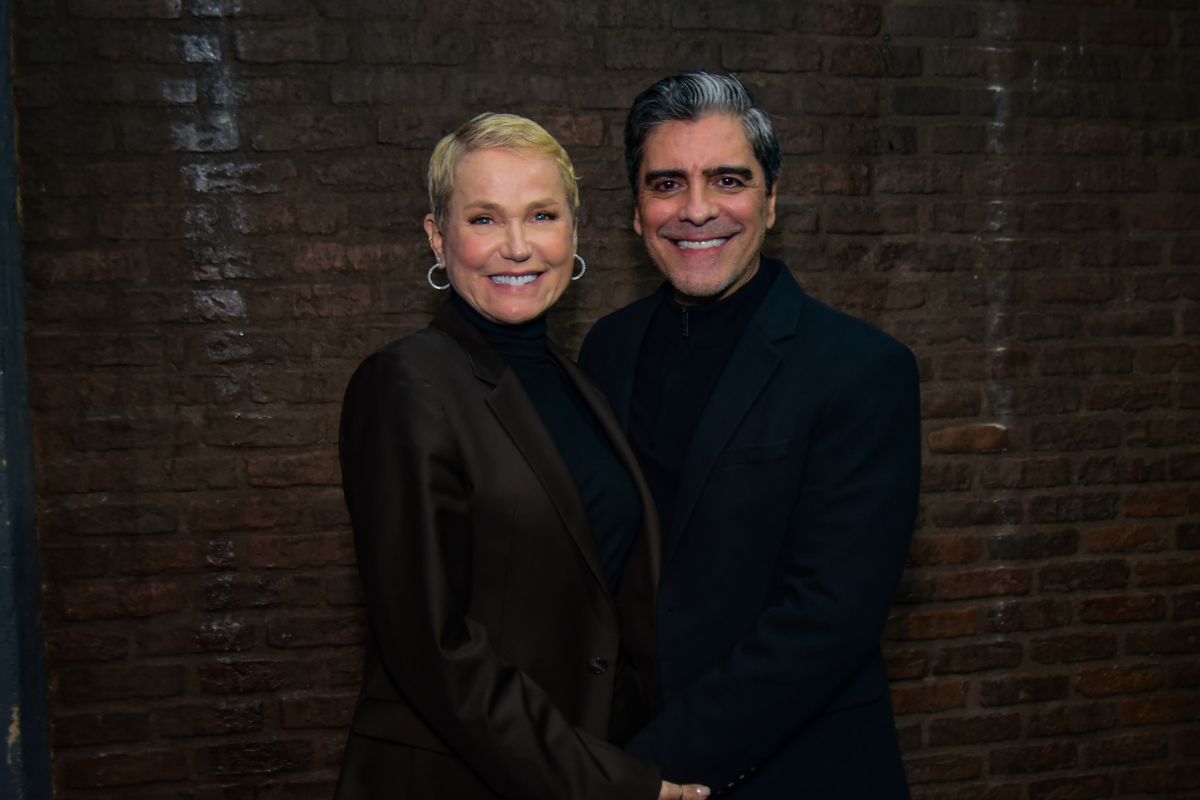 Xuxa Meneghel e Junno Andrade
