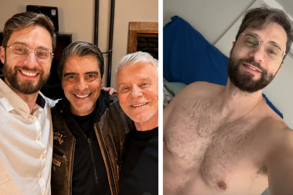 Alexandre Altoe, Junno Andrade e Miguel Falabella