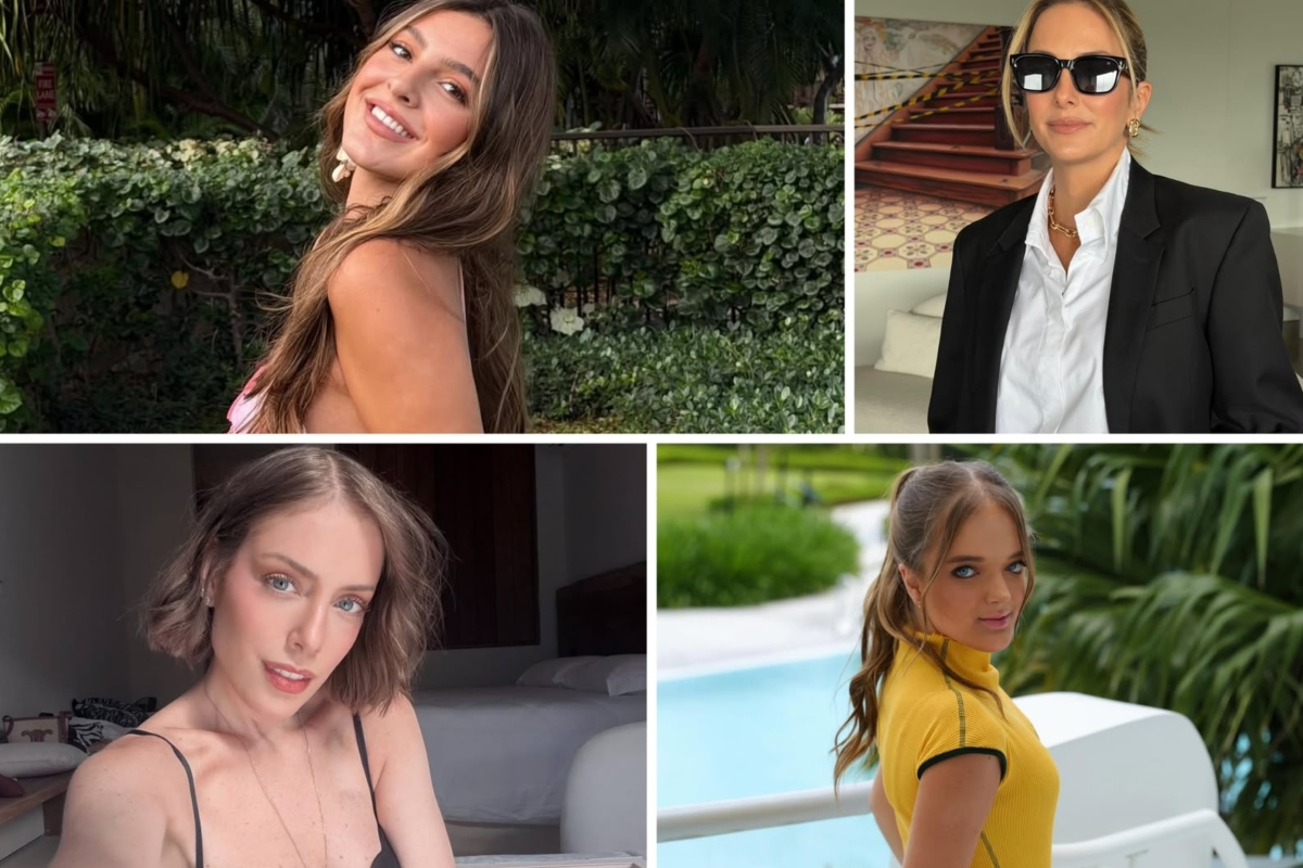 Antonella Braga, Ticiane Pinheiro, Fabi e Rafa Justus