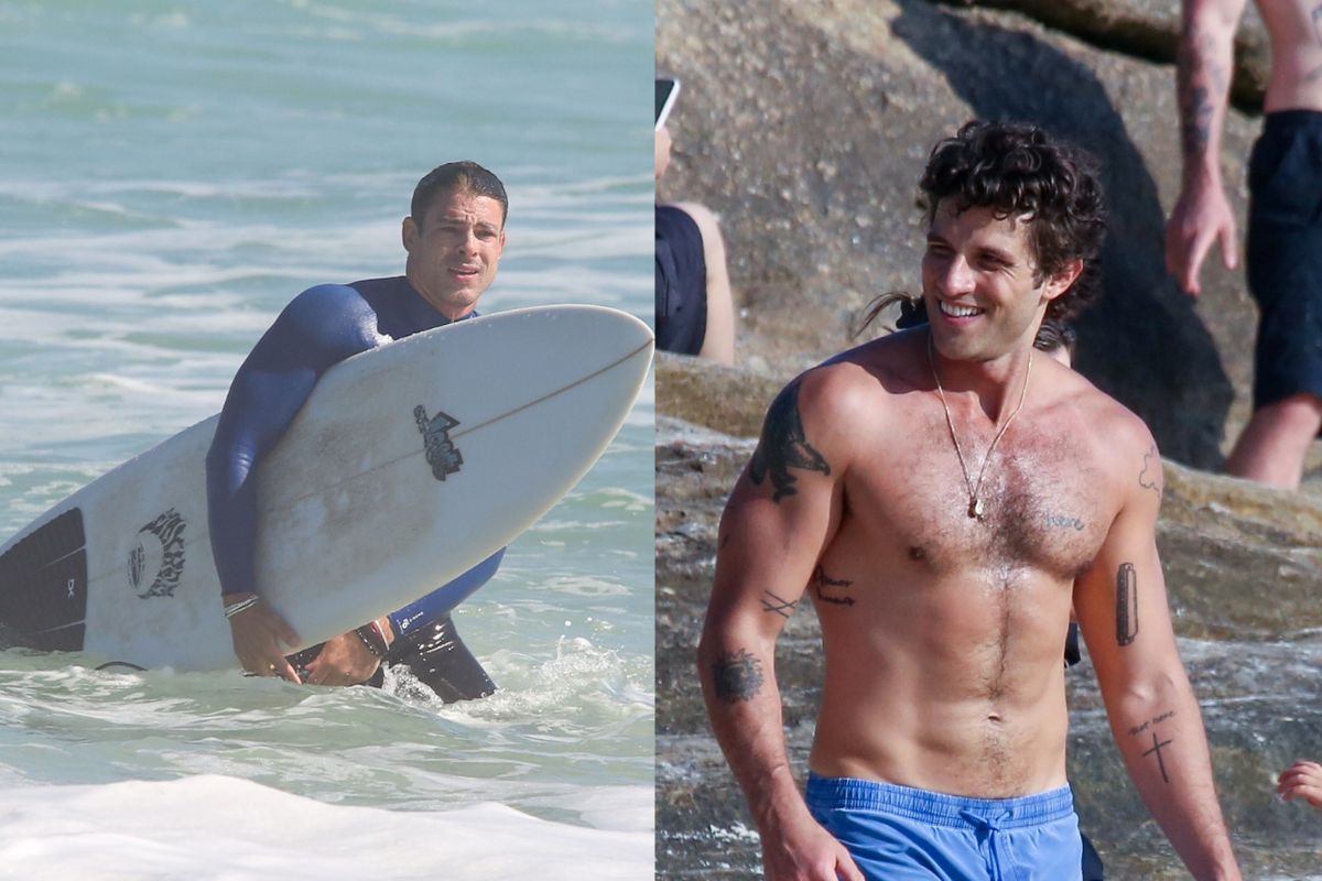 Montagem Cauã Reymond e Chay Suede