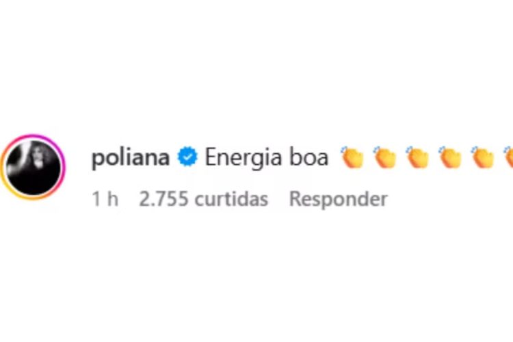 Comentário de Poliana Rocha