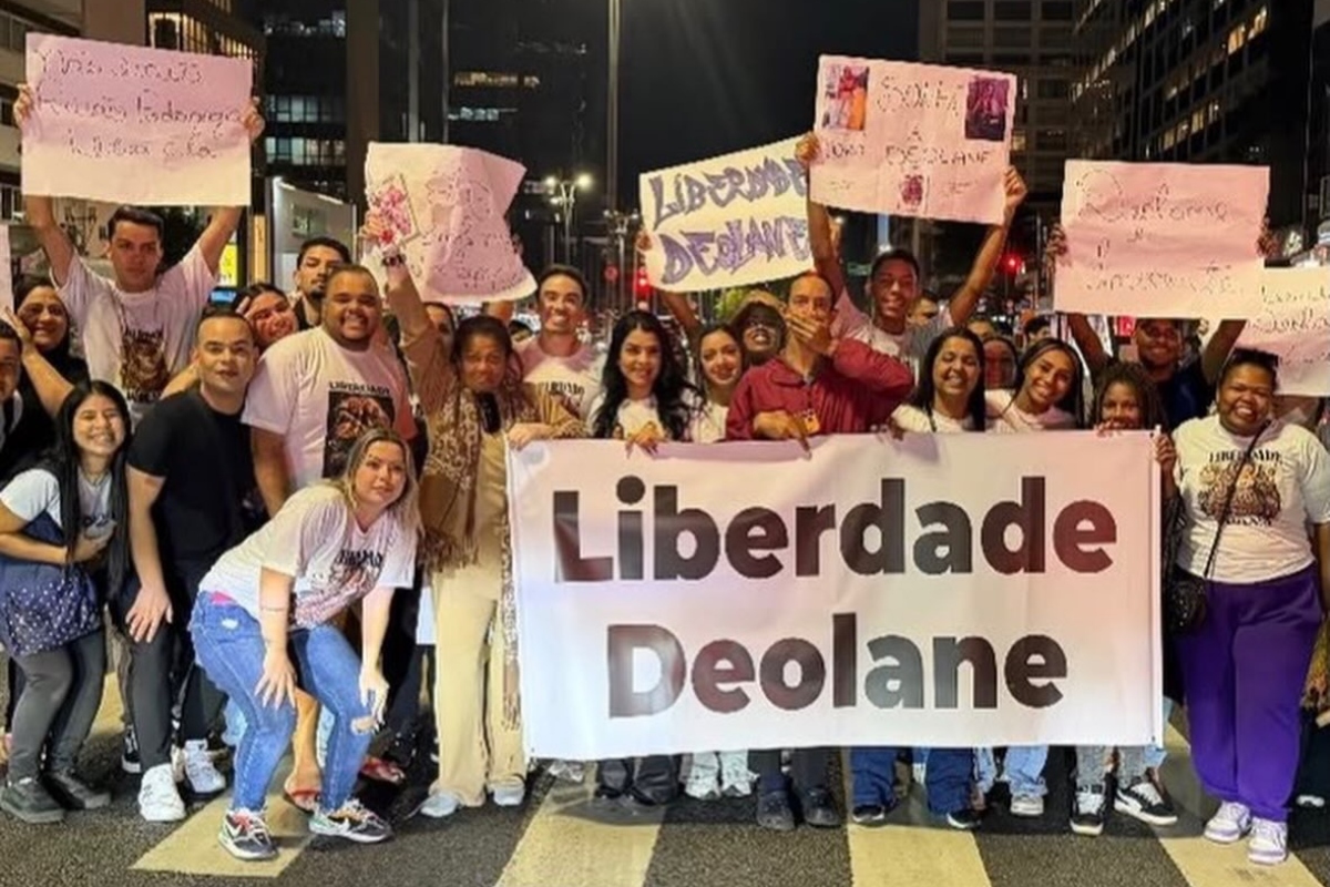 Fãs pedem liberdade para Deolane