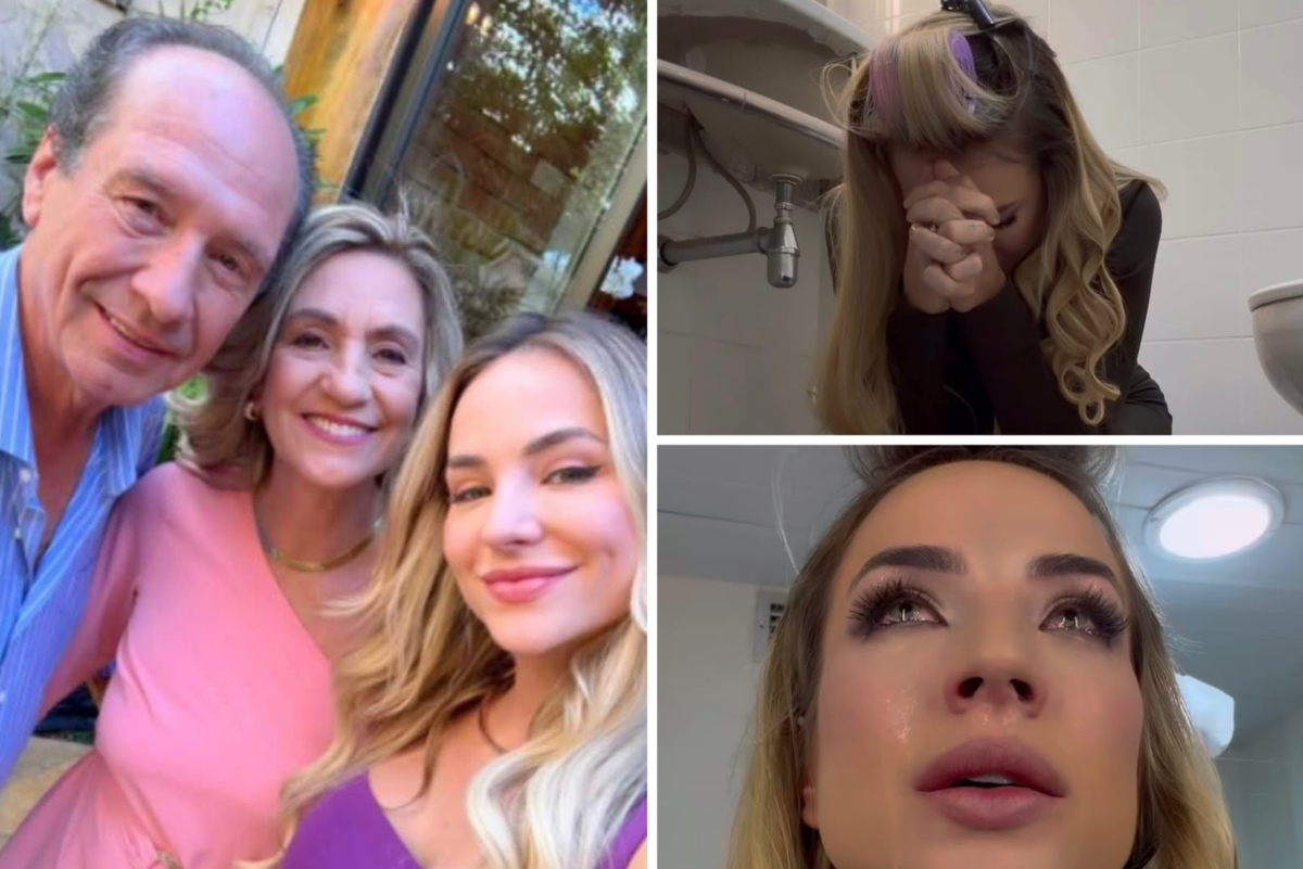 Gabi Martins, o padrinho e a mãe