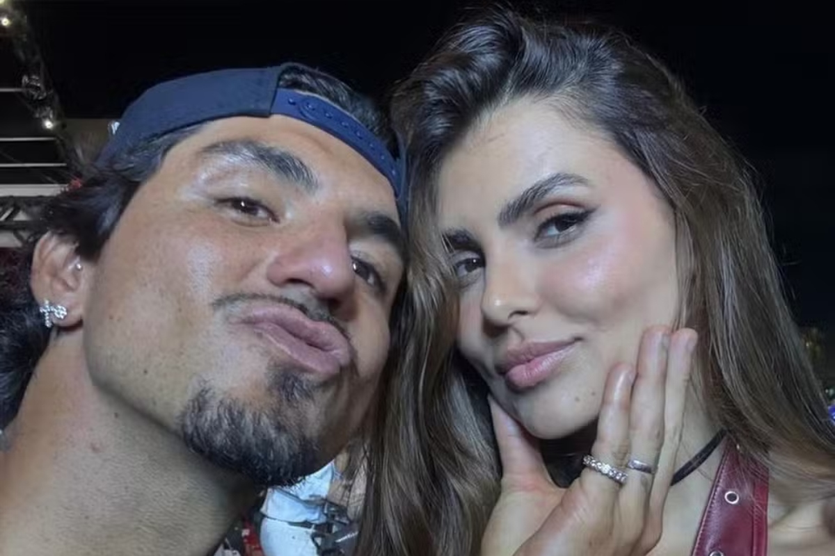 Gabriel Medina e Isabella Arantes