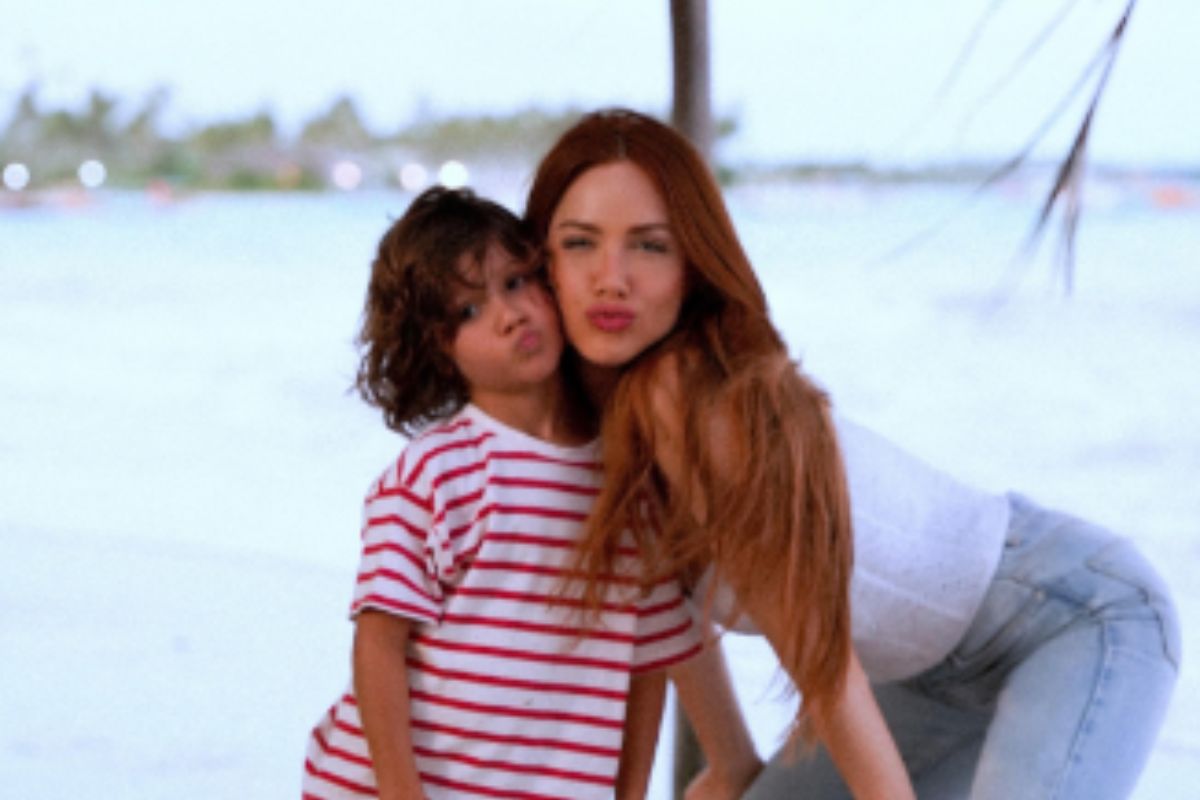 Giovanna Ewbank com o filho Zyan