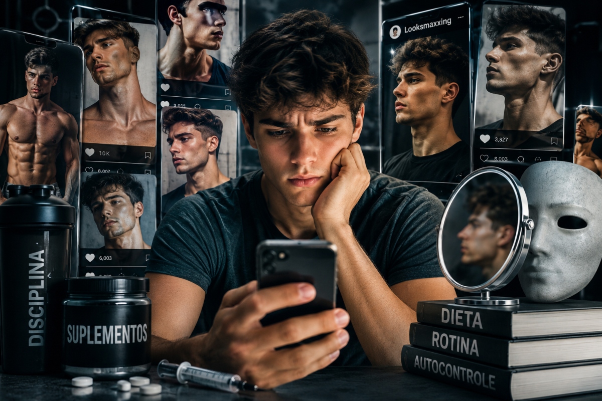 Looksmaxxing incentiva padrões extremos de beleza masculina