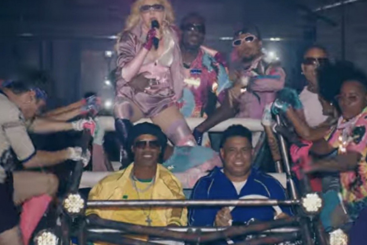 Madonna e os Ronaldos