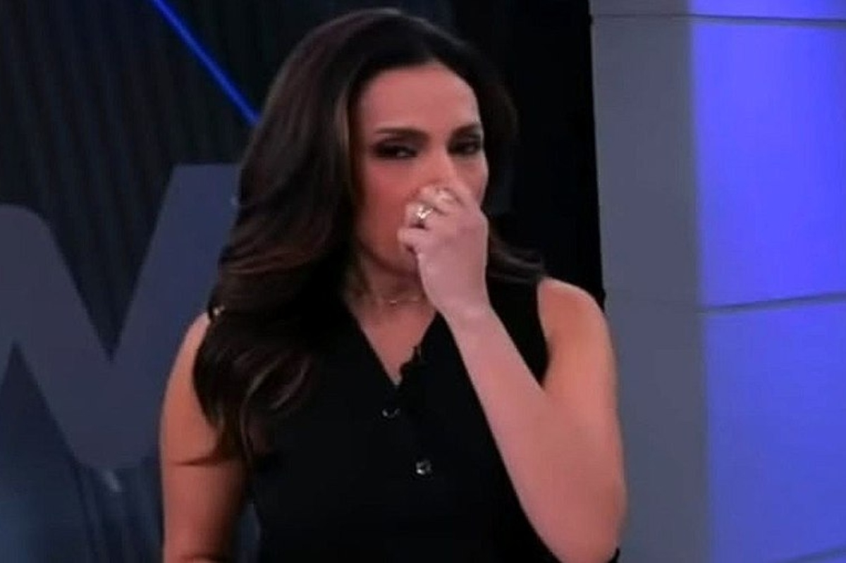 Márcia Dantas chora e abandona a Jovem Pan