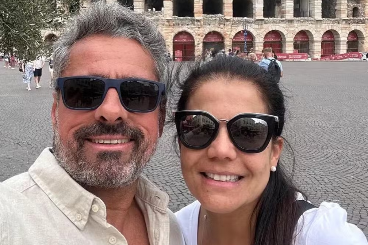 Marcus Rocha e Nívea Stelmann