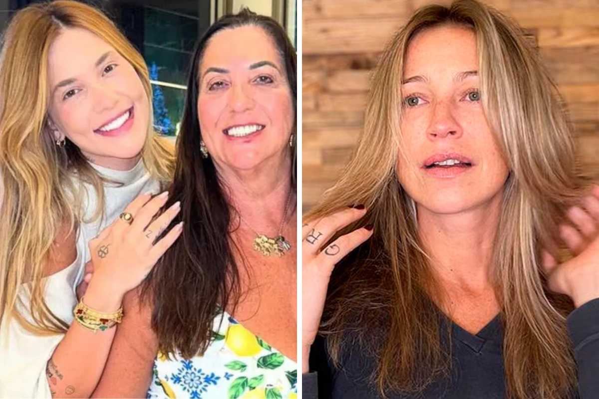 margareth serrão com virginia fonseca e luana piovani