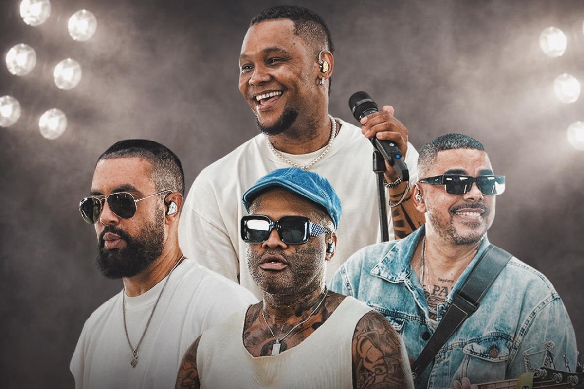 Membros da banda Os Travessos