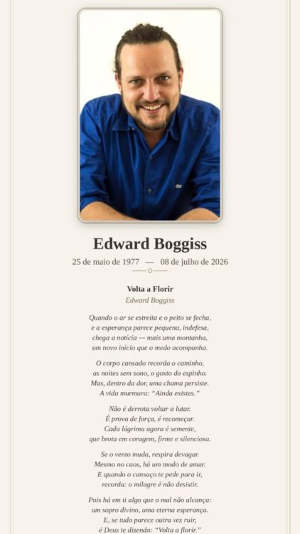 Morre Edward Boggiss