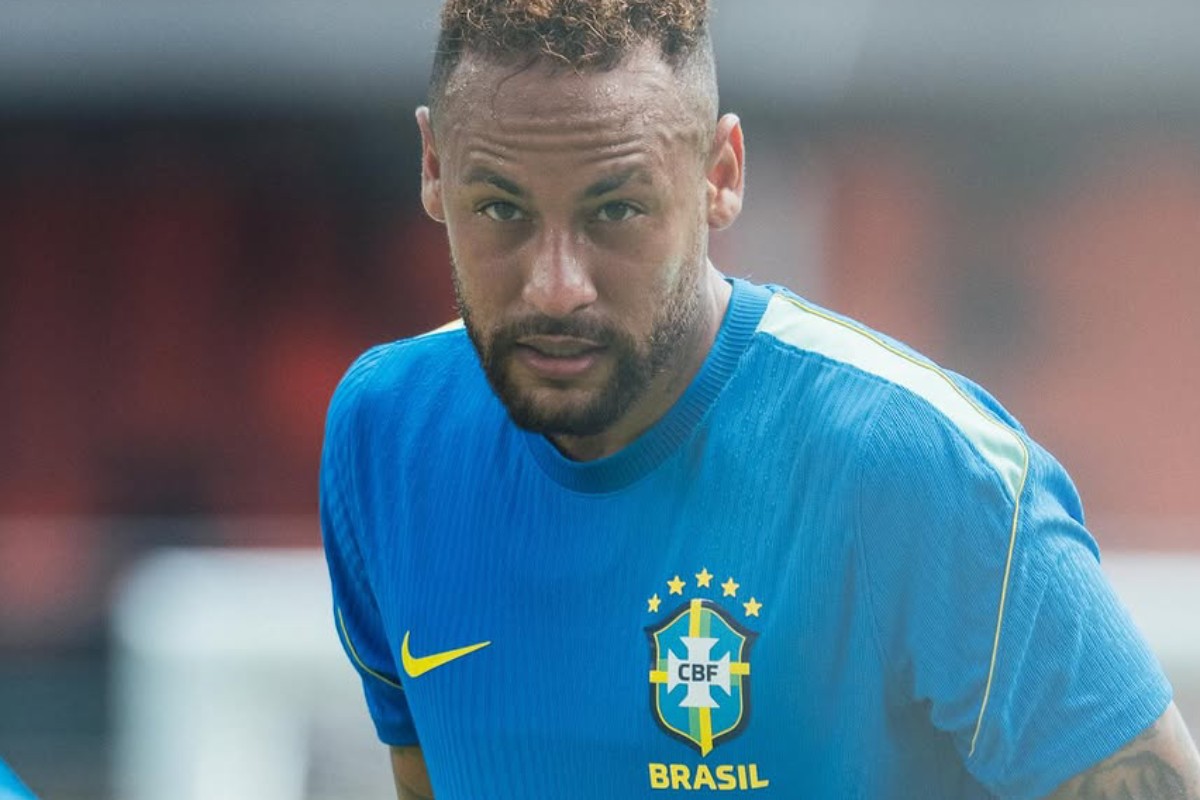 neymar jogando pela seleção brasileira