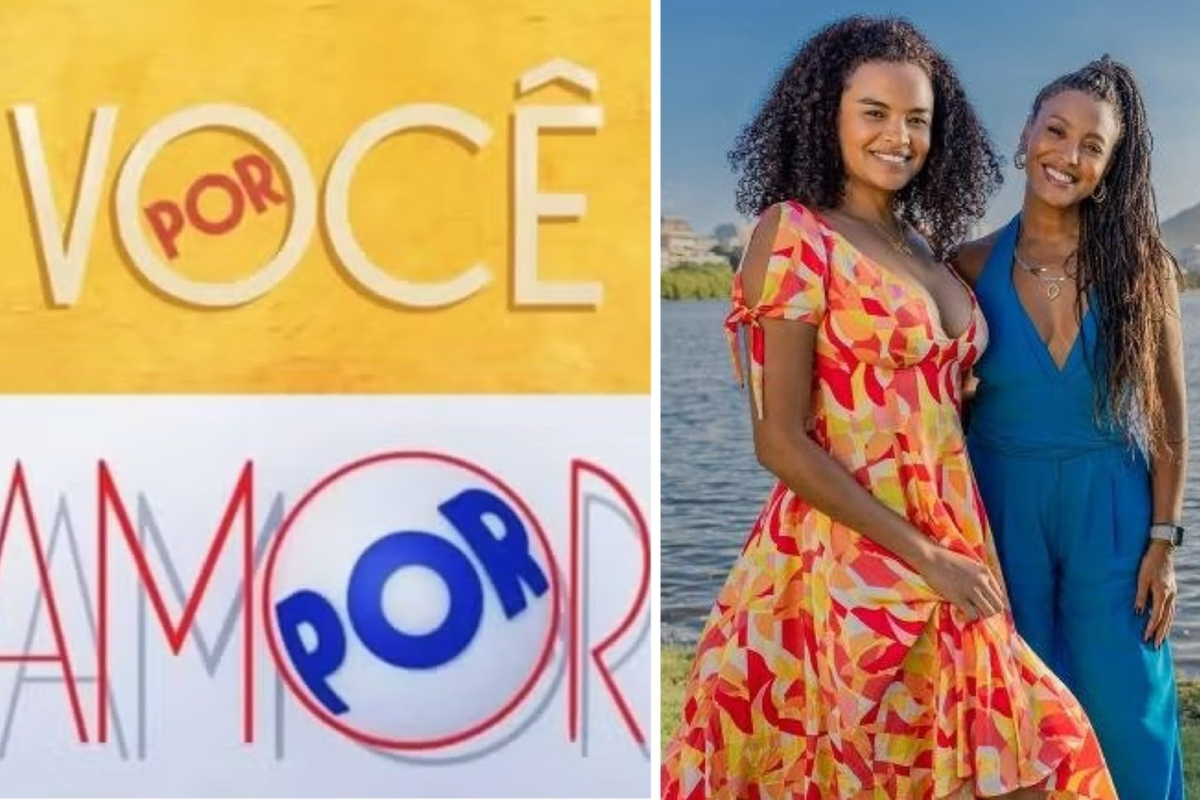 Logo novelas Por Amor e Por Você