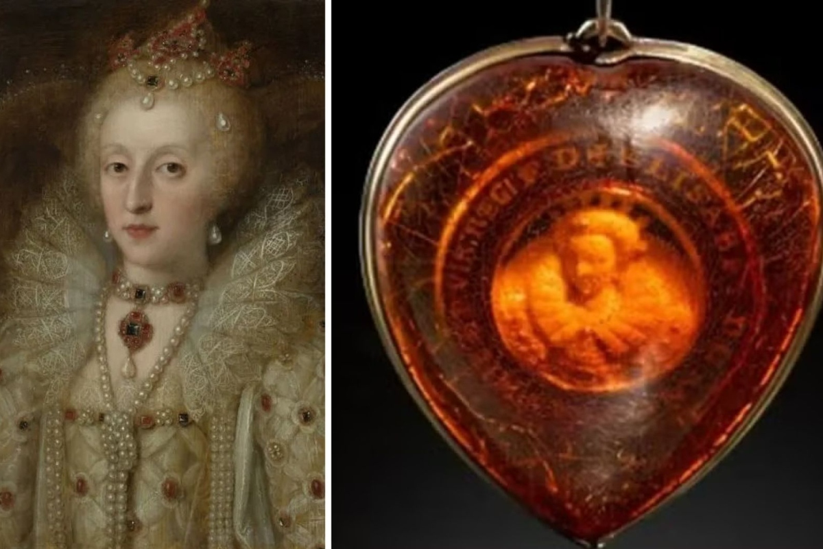 Pingente da Rainha Elizabeth I