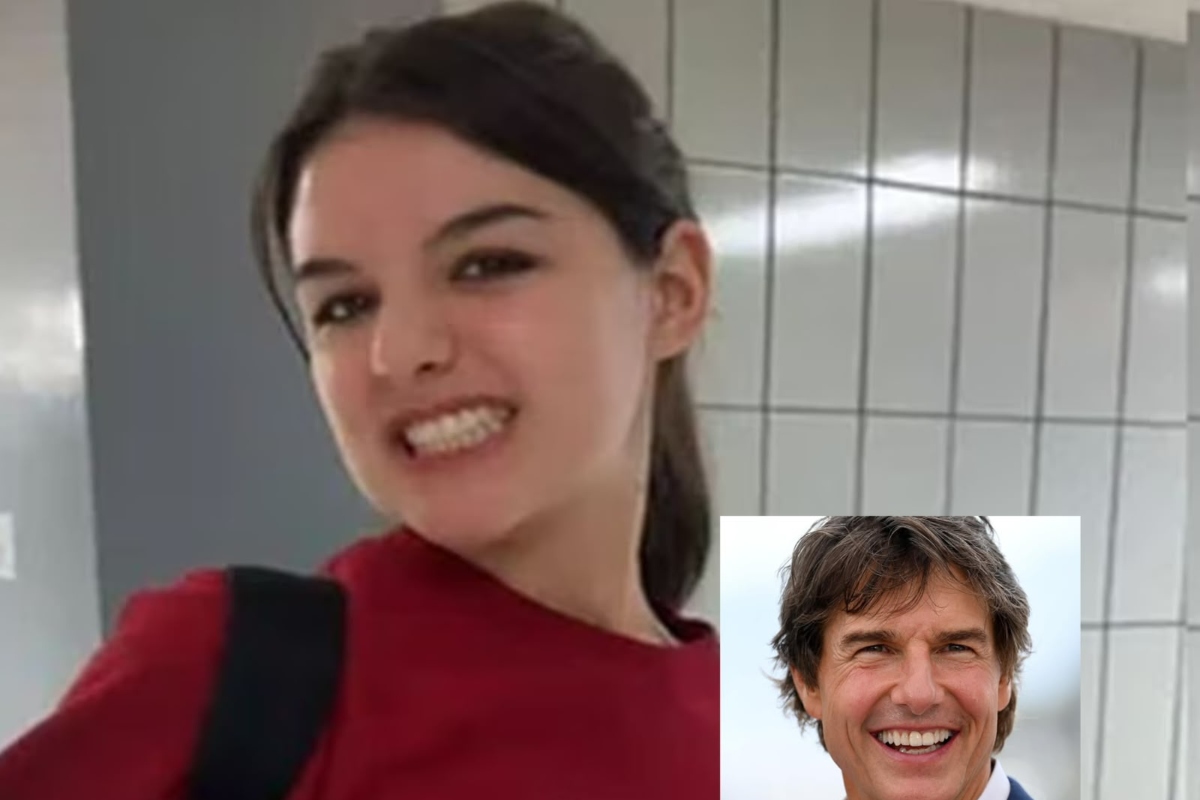 Suri renega o nome do pai, Tom Cruise