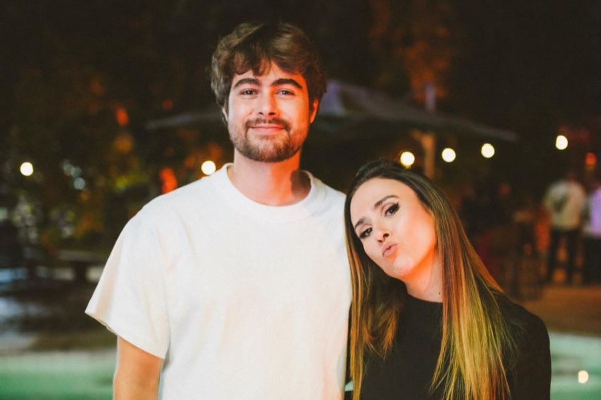 Tata Werneck e Rafael Vitti