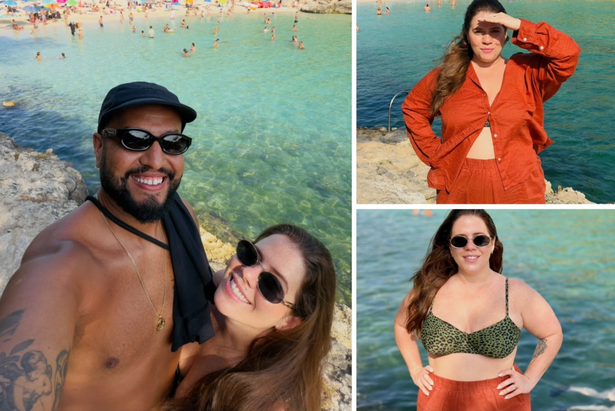 Tati Machado e o marido, Bruno
