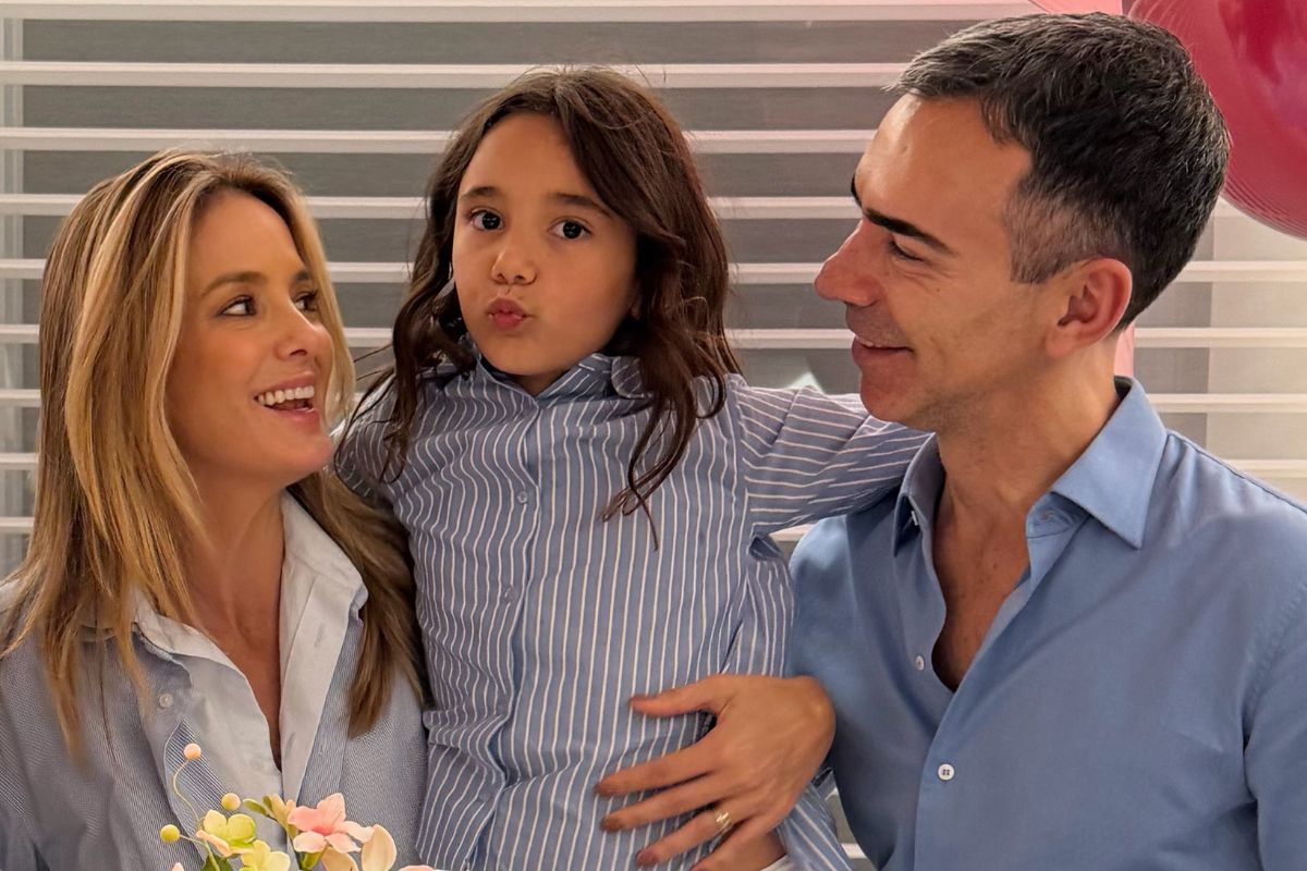 Ticiane Pinheiro, Cesar Tralli e Manuella