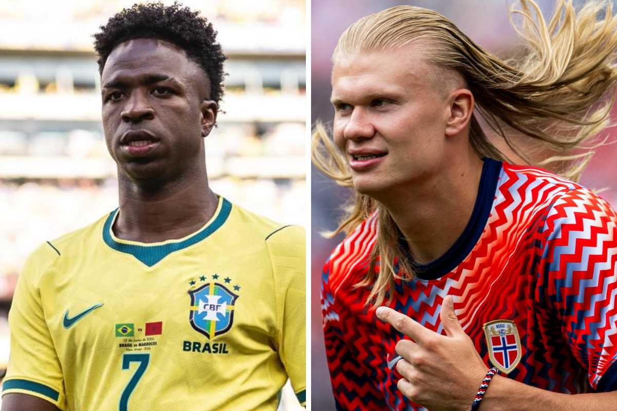 vini jr e erling haaland