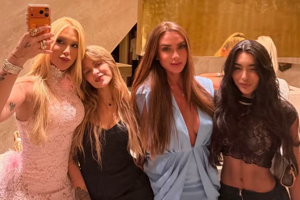 Virginia, Luisa Sonza, Nicole Bahls e Duda Freire