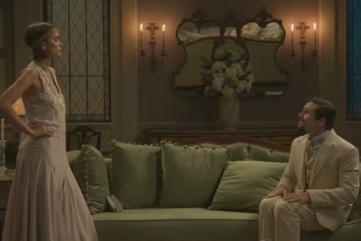 Virginia (Theresa Fonseca) e Mirinho (Nicolas Prattes) em A Nobreza do Amor