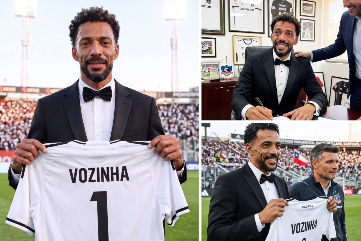 Vozinha assinou com o Colo Colo