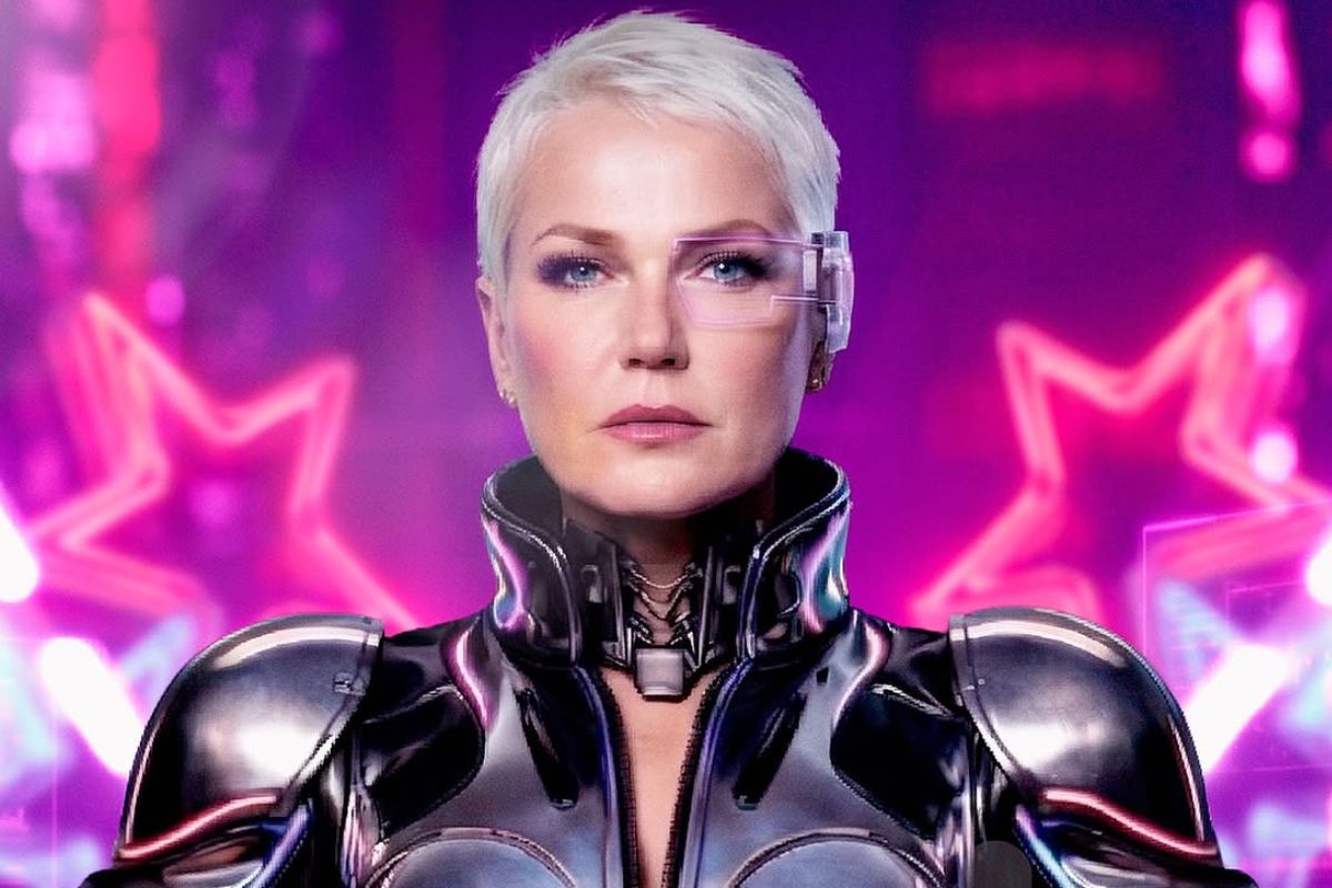 Arte de Xuxa para o show O Último Voo da Nave