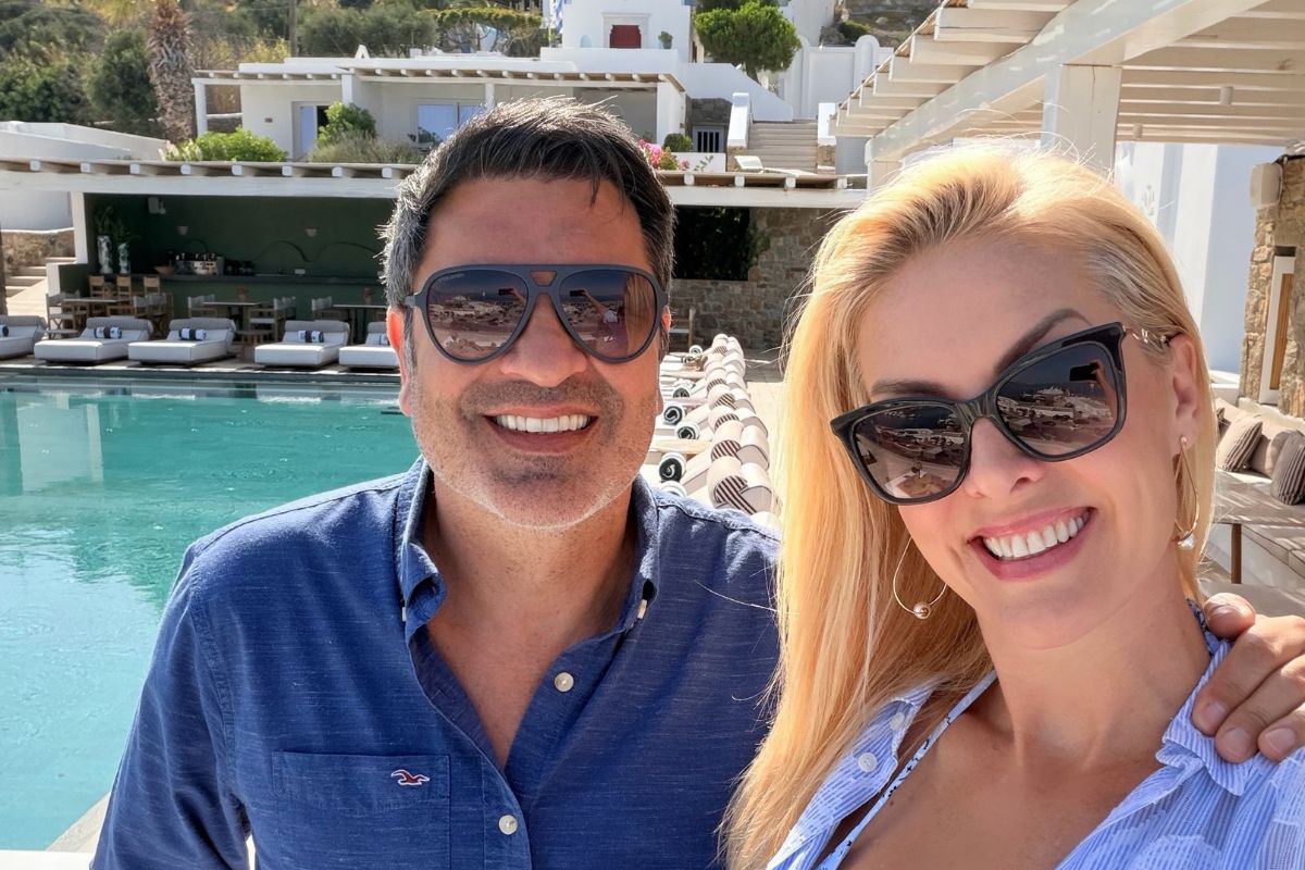 Ana Hickmann e Edu Guedes