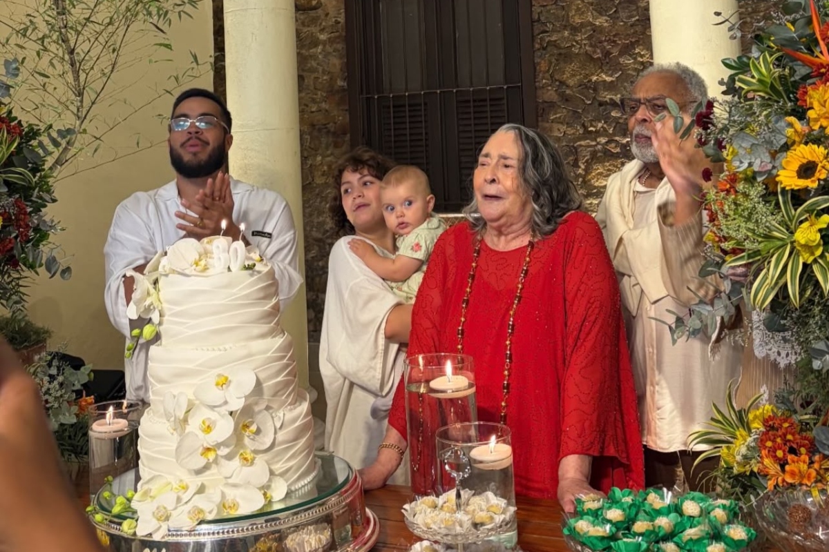 Aniversário de Drão, mãe de Preta Gil