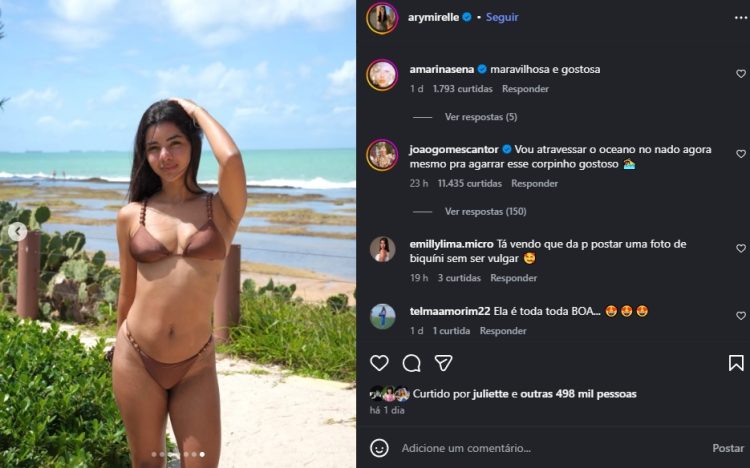 Comentário de João Gomes em post de Ary Mirelle