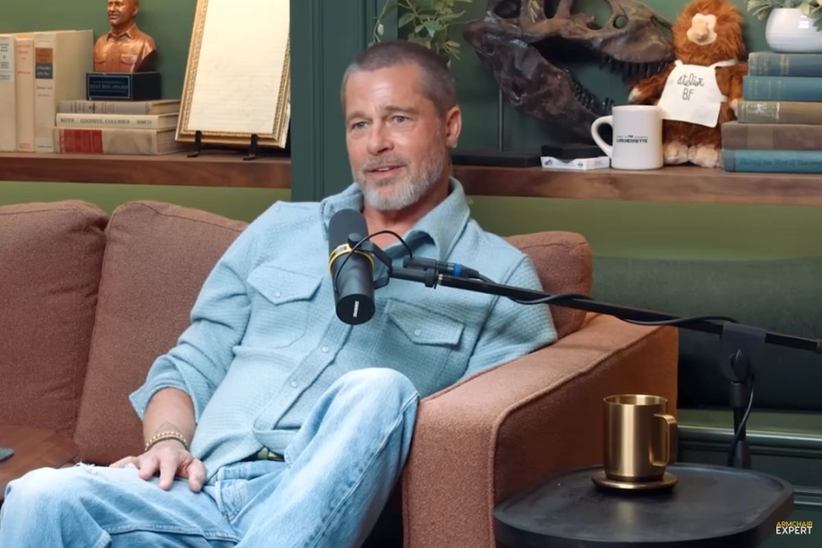 Brad Pitt em entrevista 2025
