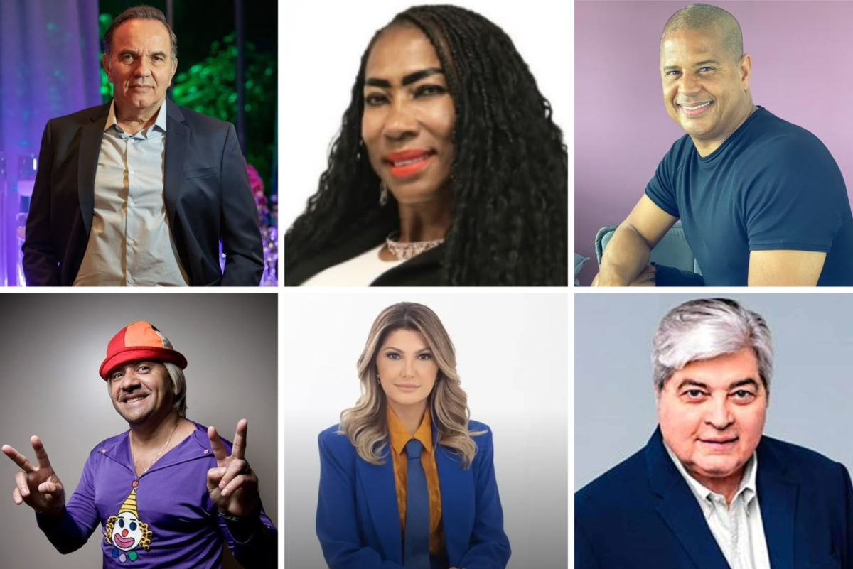 Famosos querem vaga na políitca
