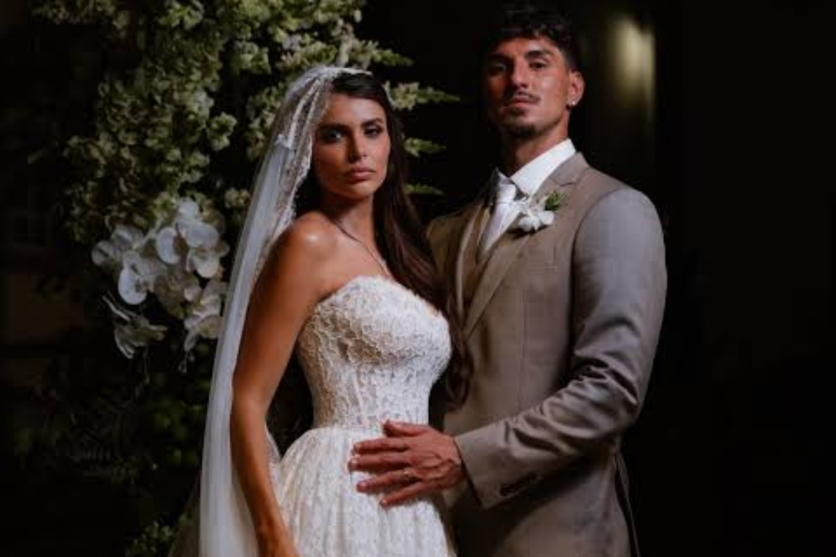 Isabella Arantes e Gabriel Medina