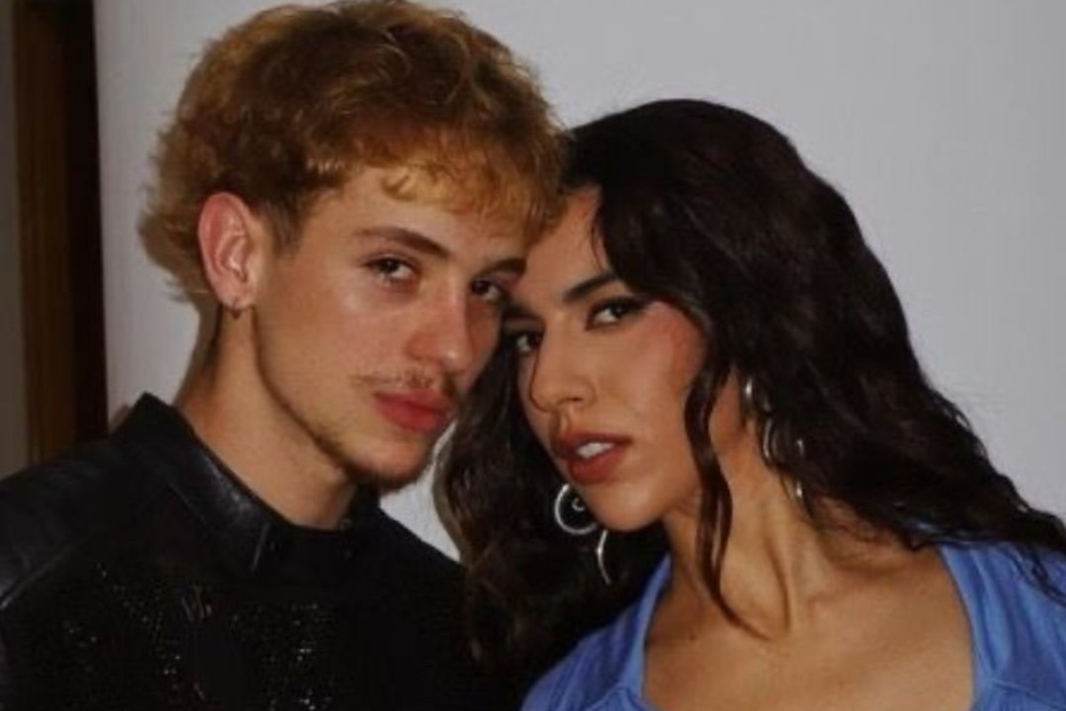 Juliano Floss e Marina Sena