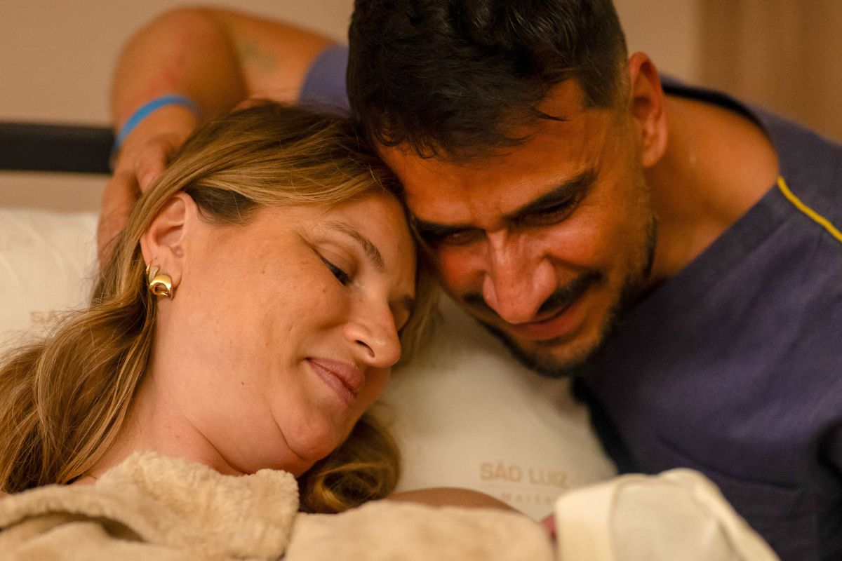 Júlio Rocha e Karoline Kleine