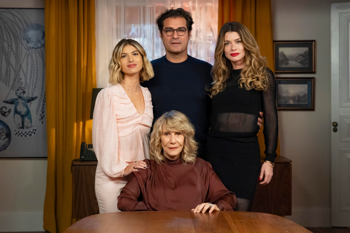 Leandra, Gabriel, Vanessa e Pérola