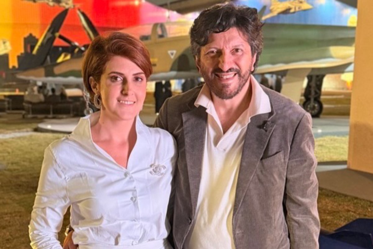 Lito Sousa e esposa Mari Seild
