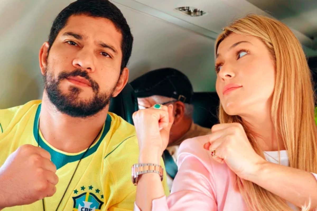Lívia Andrade e Alex Poatan