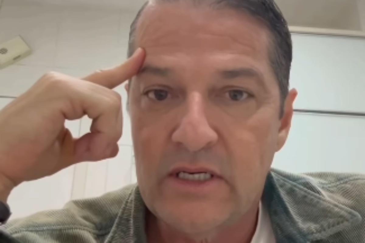 Marcelo Serrado falando de acidente em viagem