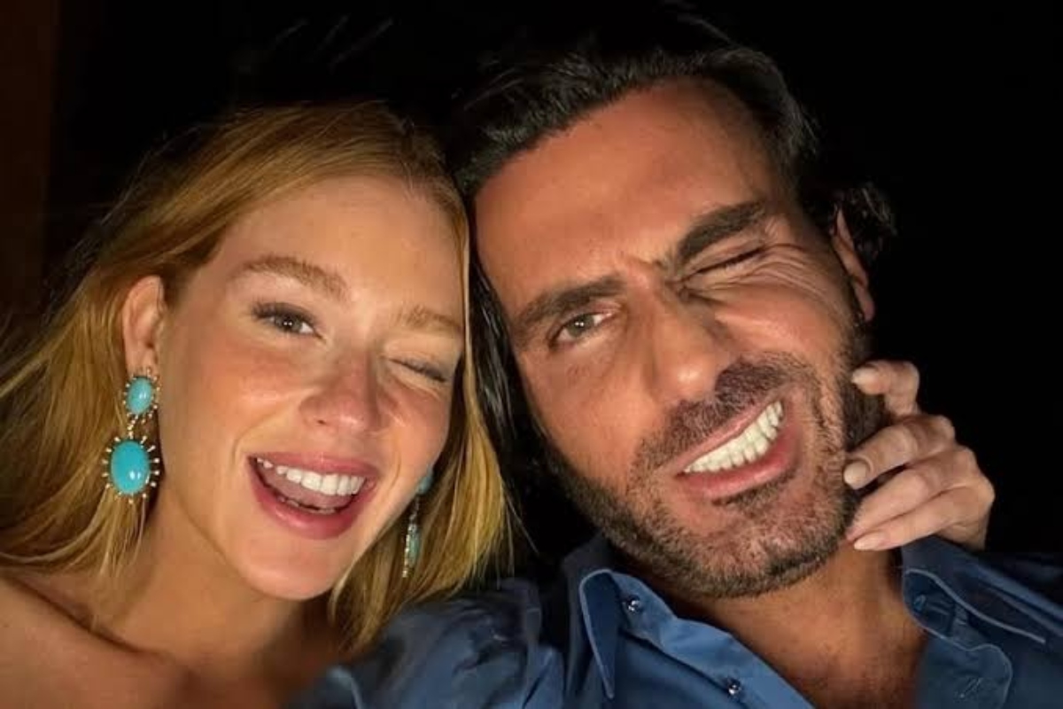 Marina Ruy Barbosa e o noivo