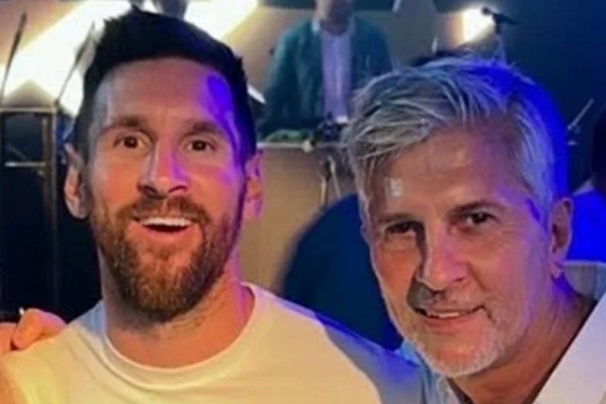 Messi e o pai, Jorge