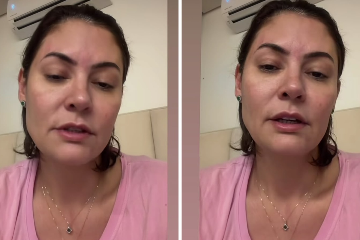 Michelle Bolsonaro internada