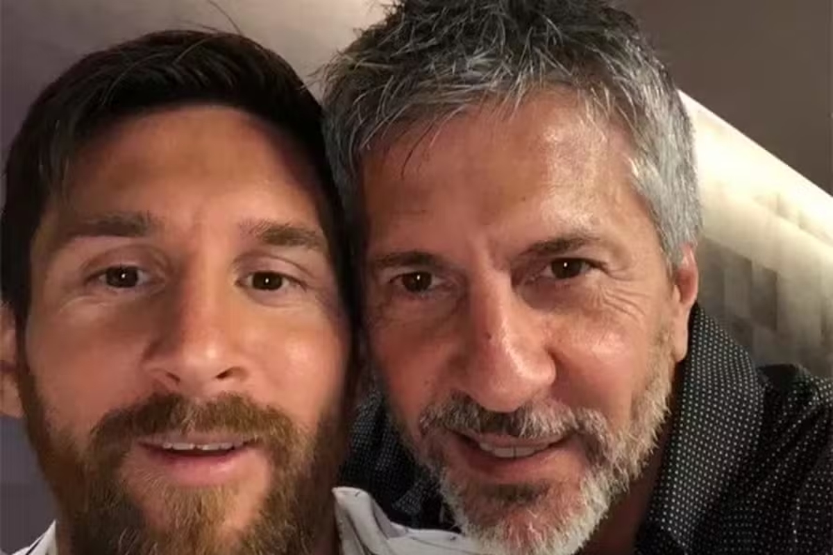 Messi e o pai, Jorge