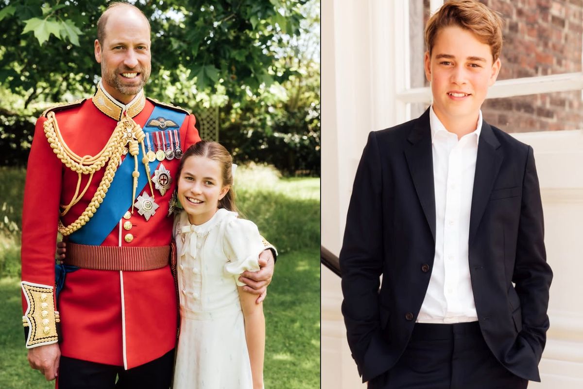 Príncipe William, Princesa Charlotte, Príncipe George