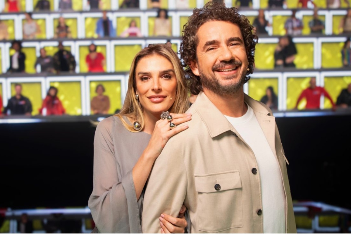 Rafa Brites e Felipe Andreoli apresentam o 'Canta Comigo Teen'