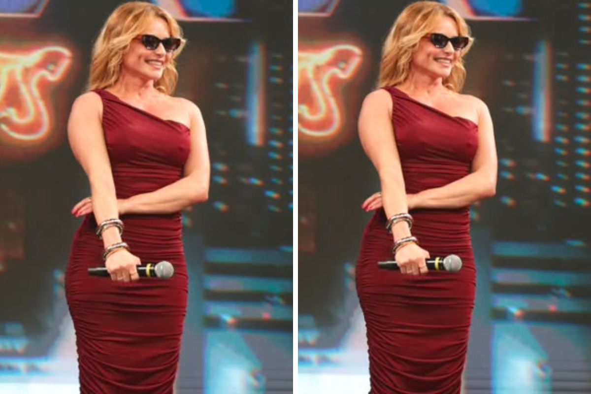 Rita Guedes de óculos de sol