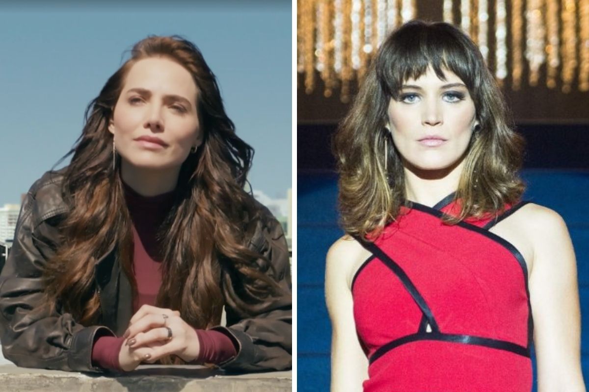 Adriana (Letícia Colin) em 'Quem Ama Cuida' e Clara (Bianca Bin) em 'O Outro Lado do Paraíso'