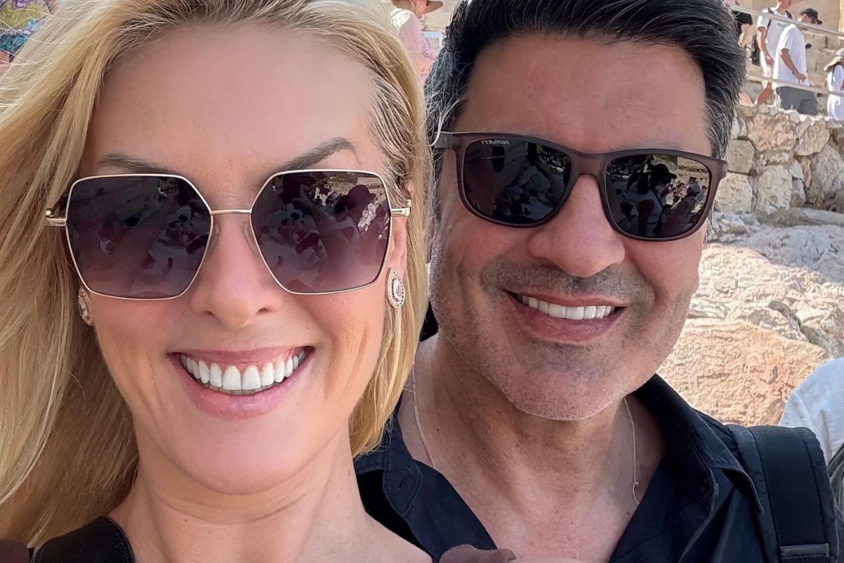 Ana Hickmann e Edu Guedes
