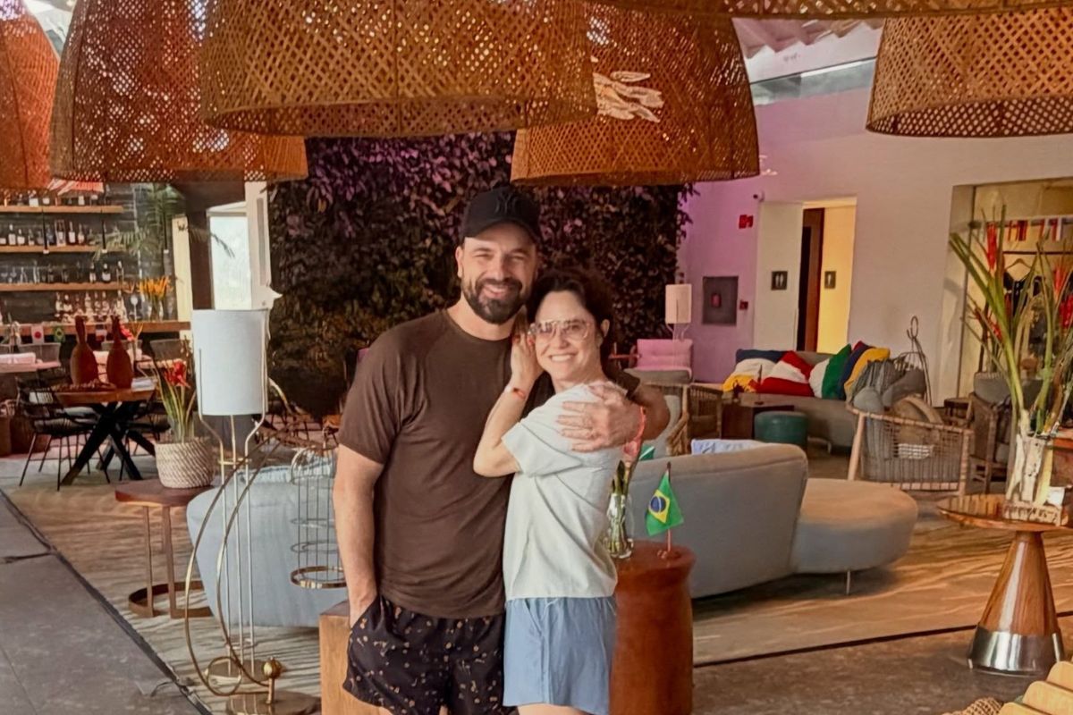 Cássio Reis e Fernanda Vasconcellos